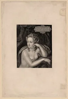 Diane De Poitiers Gallery: Portrait of Diane de Poitiers (1499-1566), Mid of 16th cen.. Artist: Anonymous