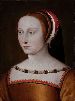 Clouet Prints: Portrait of Diane de Poitiers (1499-1566)