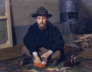 Images Dated 21st November 2017: Portrait of Diego Martelli, 1865-1870