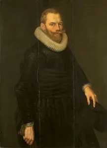Portrait of Dirck Hasselaer (1581-1645), 1614. Creator: Cornelis Pietersz. van der Voort