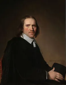 Portrait of Dirck, Johannes, or Jacobus Wallis, 1653. Creator: Jan Verspronck
