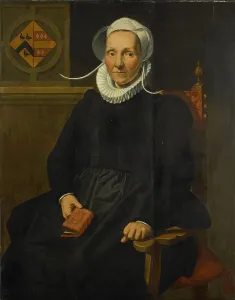 Pietersz Pieter Prints: Portrait of Dirckje Tymansdr Gael