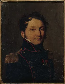 Portrait dit du capitaine Jules Raulin, 1810. Creator: Louis Leopold Boilly