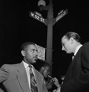 52nd Street Prints: Portrait of Dizzy Gillespie, 52nd Street