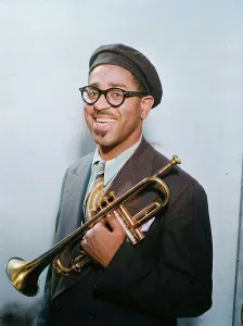 Dizzy Gillespie Portrait Print, New York, 1947. Art Prints