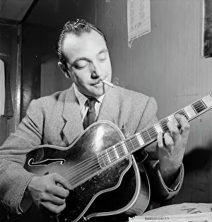 Aquarium Prints: Portrait of Django Reinhardt, Aquarium