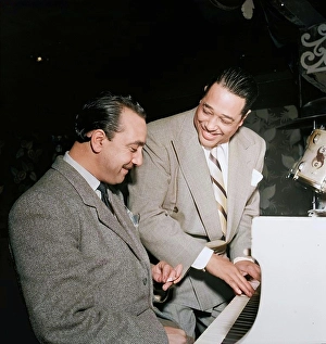 Bill Gottlieb Prints: Portrait of Django Reinhardt and Duke Ellington