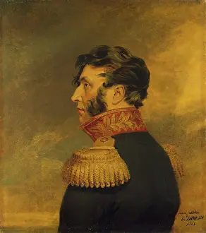 Dmitry Prints: Portrait of Dmitry A. Levin (1777-1839), 1823. Creator: George Dawe