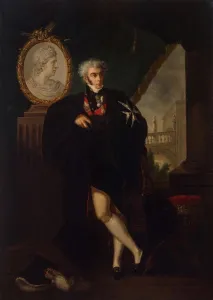 Narychkine Prints: Portrait of Dmitry Lvovich Naryshkin (1758-1838)