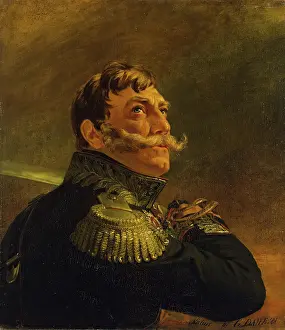 Dmitri Prints: Portrait of Dmitry Ye. Kuteynikov (1766-1844), 1822. Creator: George Dawe