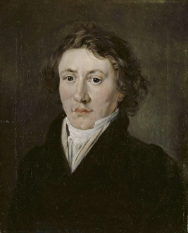 1840 Prints: Portrait of Doctor Christian August Egeberg, c1840. Creator: Matthias Stoltenberg