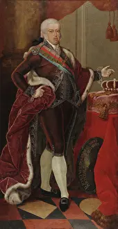 Portrait of Dom John VI (1767-1826), King of Portugal, Brazil and the Algarves. Creator: Anonymous