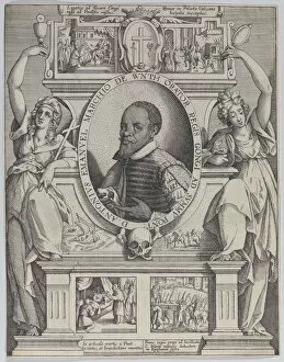 Ambassador Gallery: Portrait of Don Antonio Emanuel Marchio de Wnth, Ambassador to the King of the Congo, ... ca. 1608