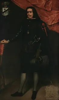Portrait of don Bernabe de Ochoa y Chinchetru, 1661. Creator: Alfaro y Gamez, Juan de (1643-1680)