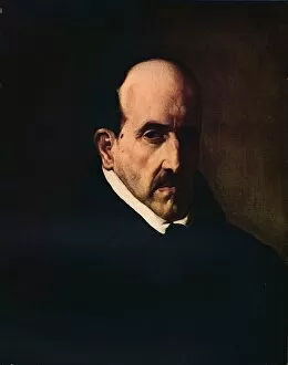 Velasquez Gallery: Portrait of Don Luis de Gongora, 1622 (1931). Artist: Diego Velasquez