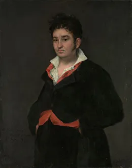 Vest Prints: Portrait of Don Ramón Satué, 1823. Creator: Francisco Goya