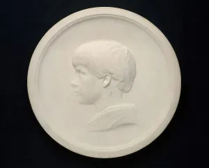 Plaque Prints: Portrait of Dorothy Woolner, 1882. Creator: Thomas Woolner
