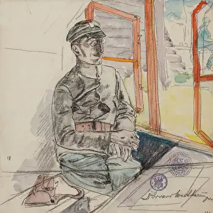 Crayon Prints: Portrait of Dr. Edward Wertheim