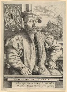 Lautensack Prints: Portrait of Dr Georg von Roggenbach at the age of 38