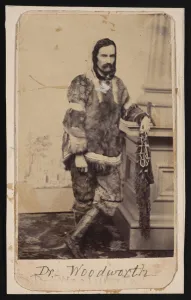 Portrait of Dr. John Maynard Woodworth (1837-1879), Before 1879. Creator: Unknown Portrait of Dr. John Maynard Woodworth (1837-1879), Before 1879. Creator: Unknown