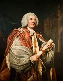 Reynolds Collection: Portrait Of Dr John Thomas, Bishop Of Rochester, 1782. Creator: Sir Joshua Reynolds