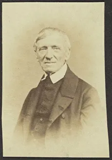 Conversion Prints: Portrait of Dr. Newman, late 19th century. Creator: Unknown