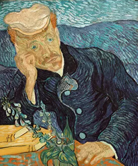 Gogh Collection: Portrait of Dr Paul Gachet, 1890. Creator: Gogh, Vincent, van (1853-1890)
