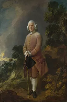 National Gallery Collection: Portrait of Dr Ralph Schomberg (1714-1792), ca 1770. Creator: Gainsborough