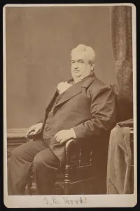 Portrait of Dr. T. B. Hood, Between 1876 and 1880. Creator: Samuel Montague Fassett