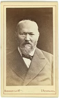 Photo Studio Wesenberg Gallery: Portrait of the Dramatist Alexander N. Ostrovsky (1823-1886)