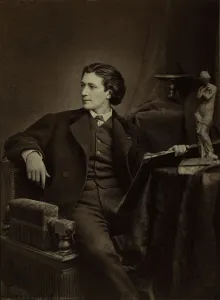 Portrait of the dramatist Victorien Sardou (1831-1908), ca 1865. Creator: Anonymous