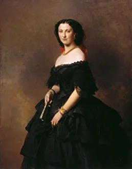 Franz Xavier 1805 1873 Prints: Portrait of Duchess Elizaveta Alexandrovna Baryatinskaya, nee Princess Chernysheva
