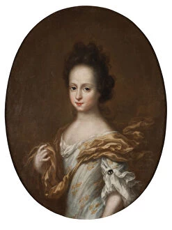 Ehrenstrahl Collection: Portrait of Duchess Hedvig Sophia of Holstein-Gottorp (1681-1708), Queen of Sweden