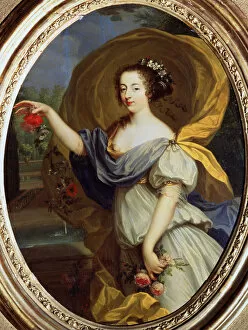 Portrait of Duchess de la Valliere as Flora, 17th century. Artist: Pierre Mignard