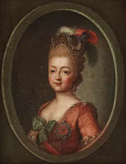 Maria Feodorovna Prints: Portrait of Duchess Maria Feodorovna (Sophie Dorothea of Württemberg) (1759-1828)