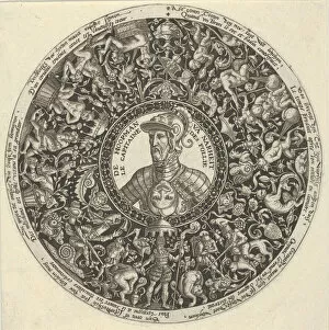 Folly Gallery: Portrait of the Duke of Alva, from a Series of Tazza Designs, ca. 1588