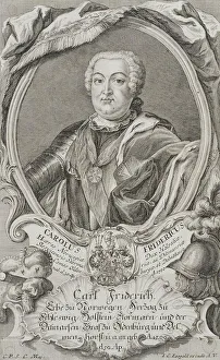 Portrait of Duke Charles Frederick of Holstein-Gottorp (1700-1739), middle of the 18th century