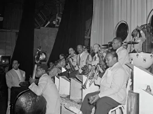 Ellington Duke Prints: Portrait of Duke Ellington, Junior Raglin