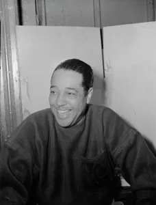Ellington Duke Prints: Portrait of Duke Ellington, Washington, D.C. between 1938. Creator: William Paul Gottlieb