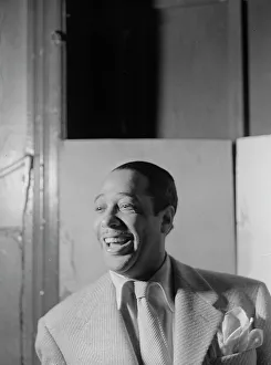 Ellington Duke Prints: Portrait of Duke Ellington, Washington, D.C.(?), 1938. Creator: William Paul Gottlieb