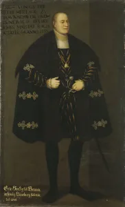 Portrait of Duke Eric I of Brunswick-Luneburg (1470-1540), Prince of Calenberg-Gottingen, 1667
