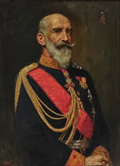 Portrait of Duke Philipp of Württemberg (1838-1917). Creator: Auberlen, Wilhelm (1860-1948)