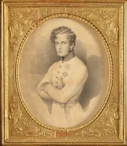Daffinger Prints: Portrait of Duke of Reichstadt (1811-1832), c. 1830