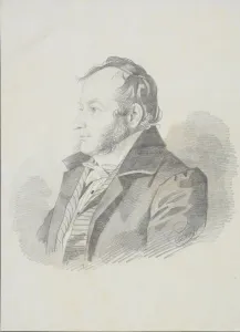 Portrait of E. E. Jungcurt, 1830s. Creator: Hampeln, Carl, von (1794-after 1880)