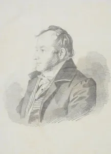 Pushkin Prints: Portrait of E. E. Jungcurt, 1830s. Creator: Hampeln, Carl, von (1794-after 1880)