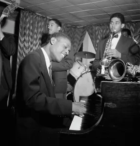 Downbeat Prints: Portrait of Eddie Heywood, Downbeat