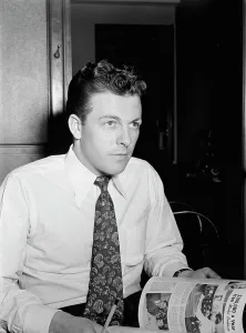 Music Industry Prints: Portrait of Eddie Ronan, Down Beat office