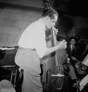 Plucking Prints: Portrait of Eddie Safranski and Shelly Manne
