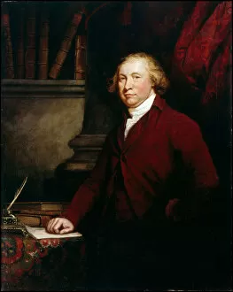 Barry Gallery: Portrait of Edmund Burke (1730-1797)