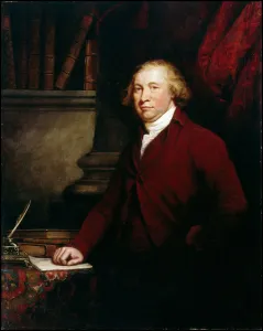 Barry Gallery: Portrait of Edmund Burke (1730-1797)